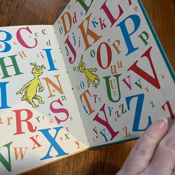 VINTAGE 1963 Dr. Seuss’s ABC Hardcover Kids early reader Book Club edition - Picture 9 of 11